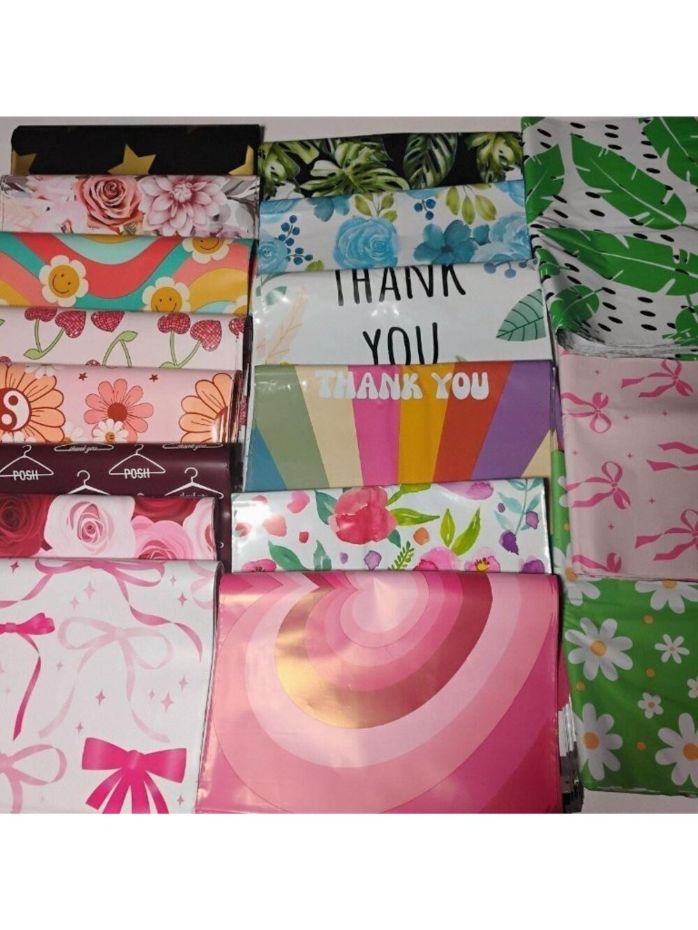 20 Assorted Mixed Polymailers Size